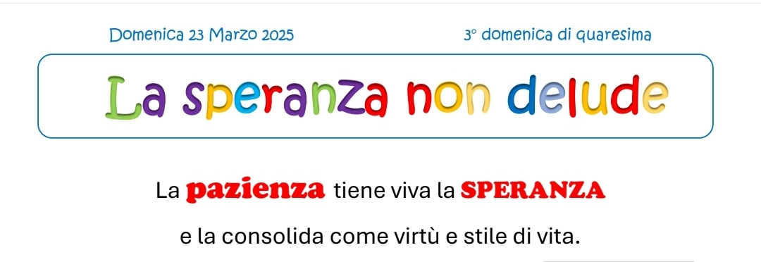 3Pazienza